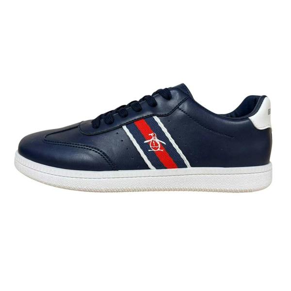 Original Penguin Mens Flat Trainers - Navy - 