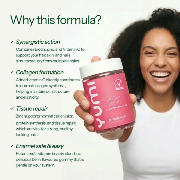 Yumi Nutrition Hair, Skin & Nails with Biotin & Vitamins