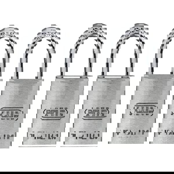 Abus Mechanical 64ti Series Titalium Padlock - Multi Colour - 