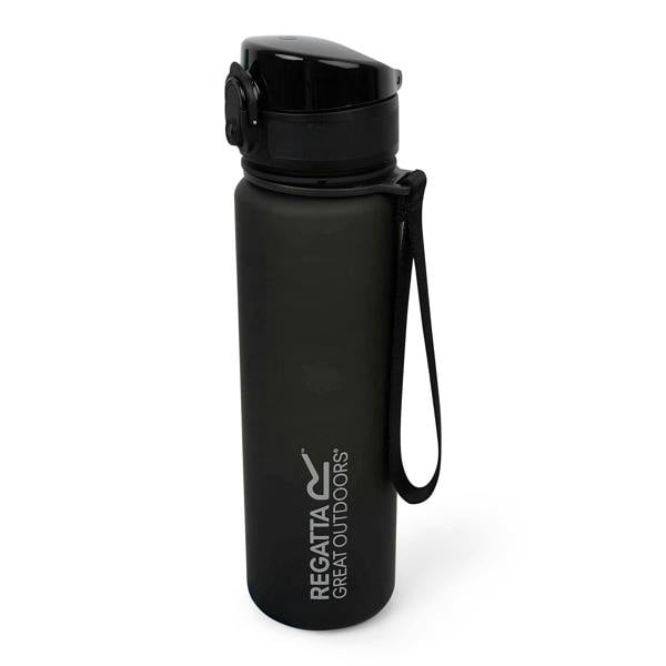 Regatta Great Outdoors 0.6L Tritan Drinks Flip Flask - Black - 