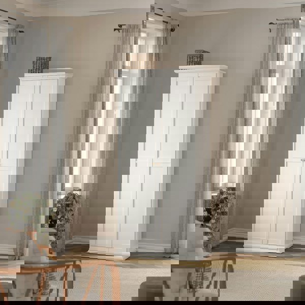 Furniture To Go Paris Wardrobe with 2 Doors in White