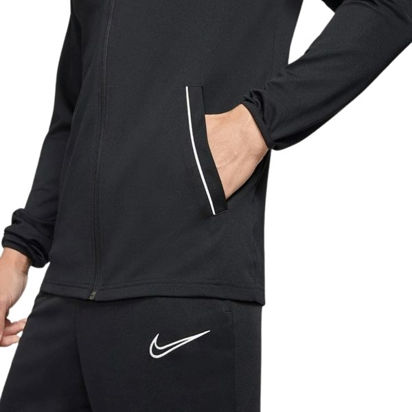 NIKE CW6131 010 BLACK/WHIOTEQ JOGGERS AND ZIP TOP SET MENS S
