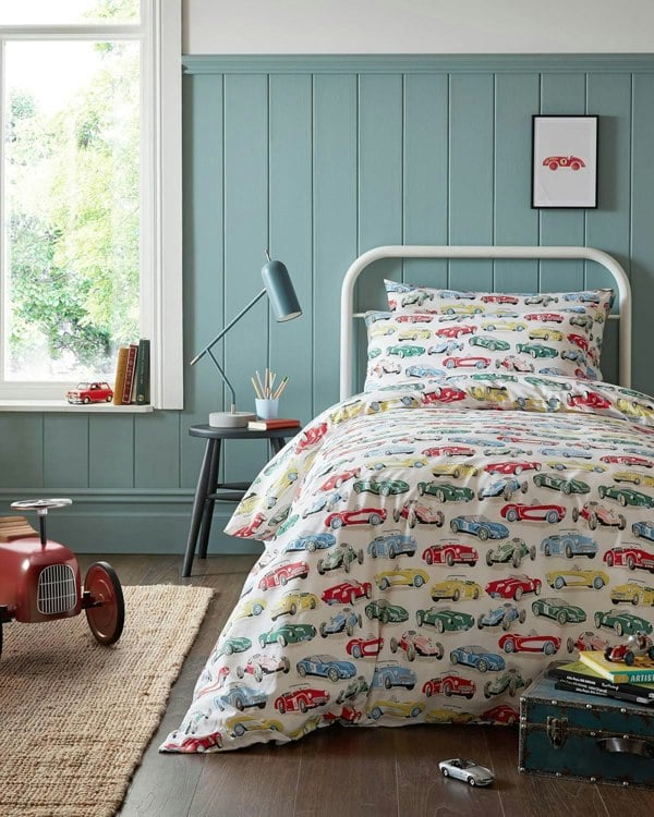 Cath Kidston Vintage Cars Children Duvet Cover Set