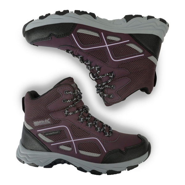 Regatta Women's Lady Vendeavour Walking Boots - Deep Plum/Lilac Frost