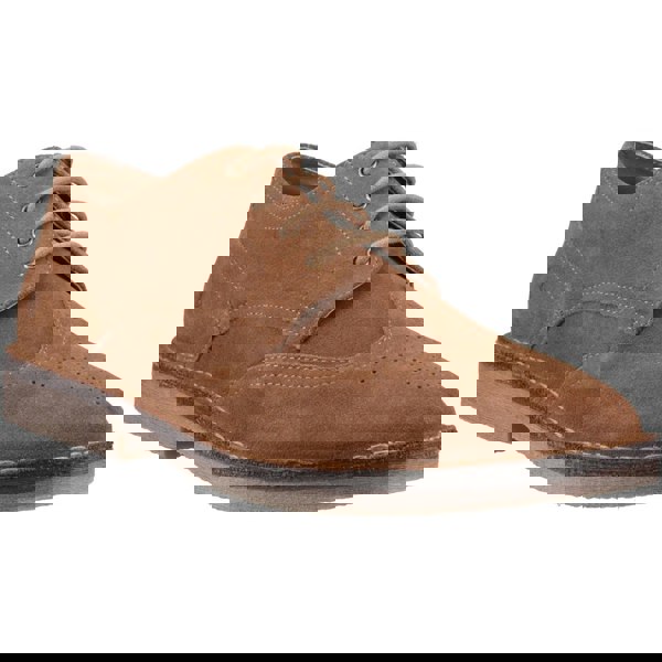 Hush Puppies Samson Leather Men's Tan Brogues Shoes
