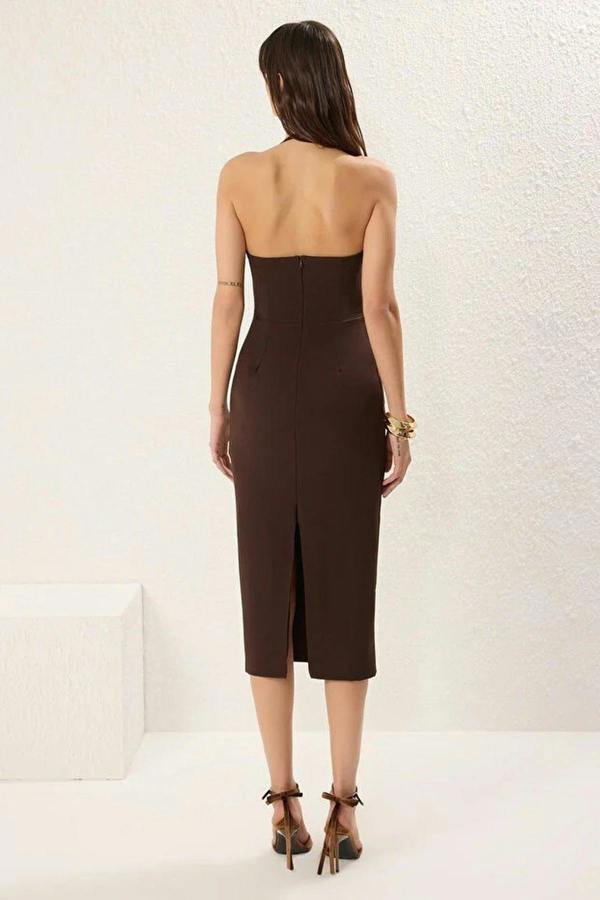 WOVCOR Accessory Detailed Woven Dress