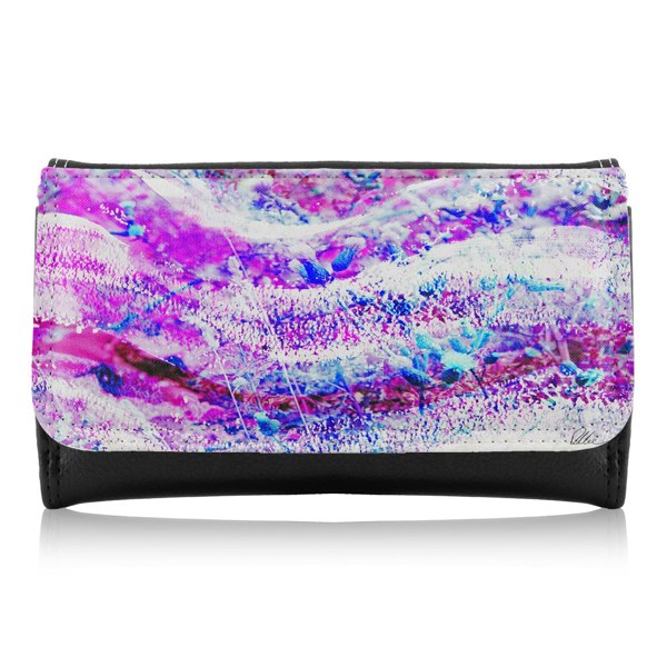 Benjamin Tate Design Pink Wilderness Maxi Purse