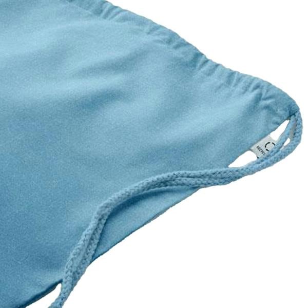 MidOcean Cabetri Colour Recycled Cotton Drawstring Bag - Petrol - 