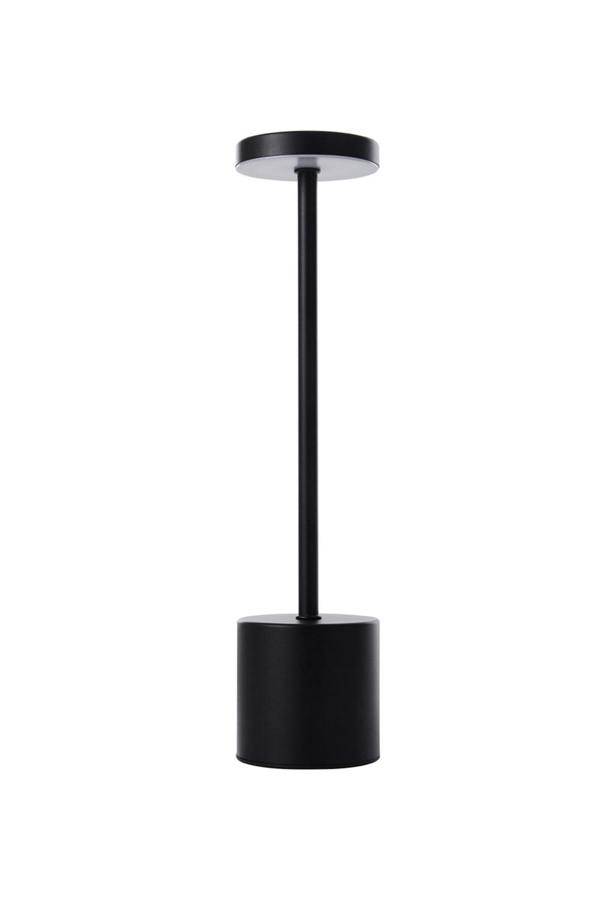 Living and Home Industrial-Style Rechargeable Dimmable Table Lamp Night Light