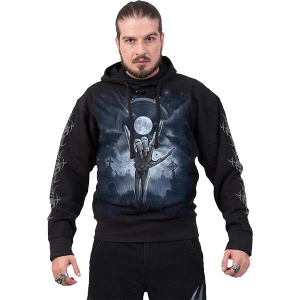 Spiral Direct GRIM ROCKER - Hoody Black