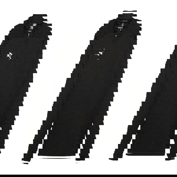 Puma Mens TeamFinal Quarter Zip Training Top - Black