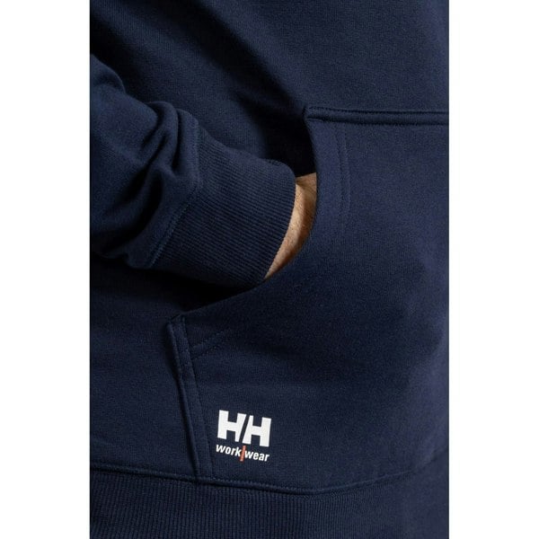 Helly Hansen Workwear Manchester Cotton Men's Hooded Sweatshirt - Blue