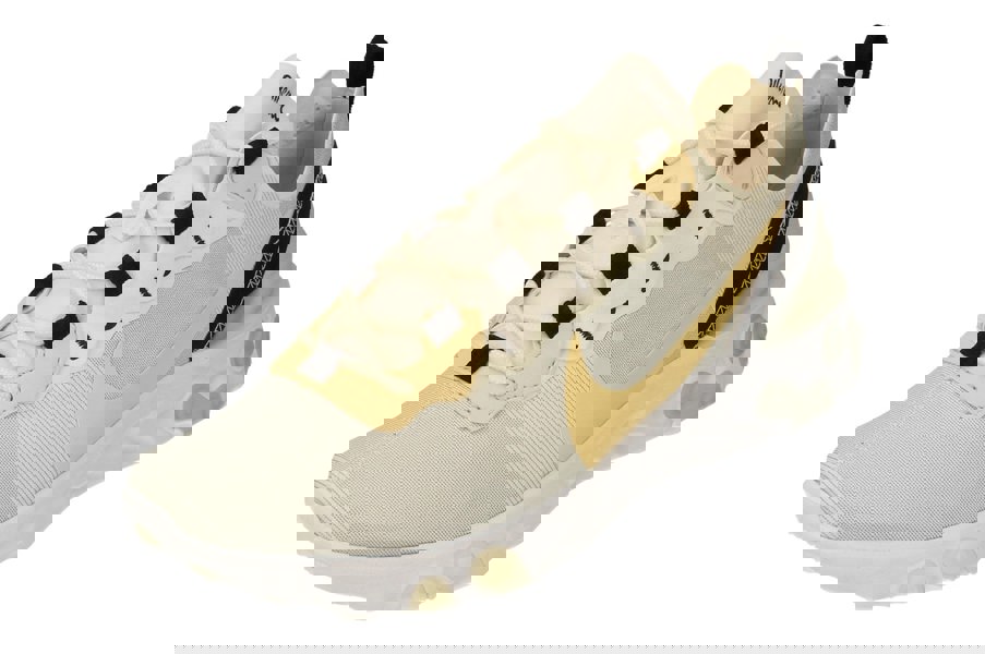 Nike React Element 55 Mens Bq6166 101 - White Pale Vanilla Black 101 - Photo 0