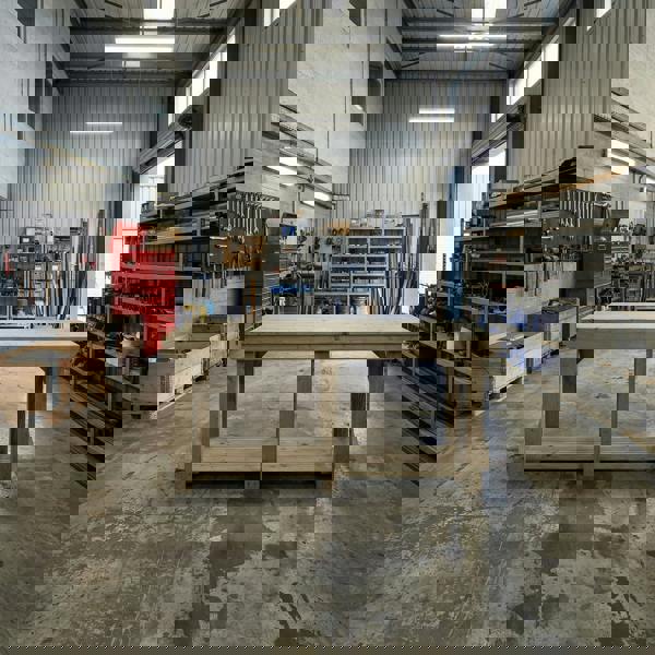 Arbor Garden Solutions Indoor/outdoor workbench, pressure treated bench