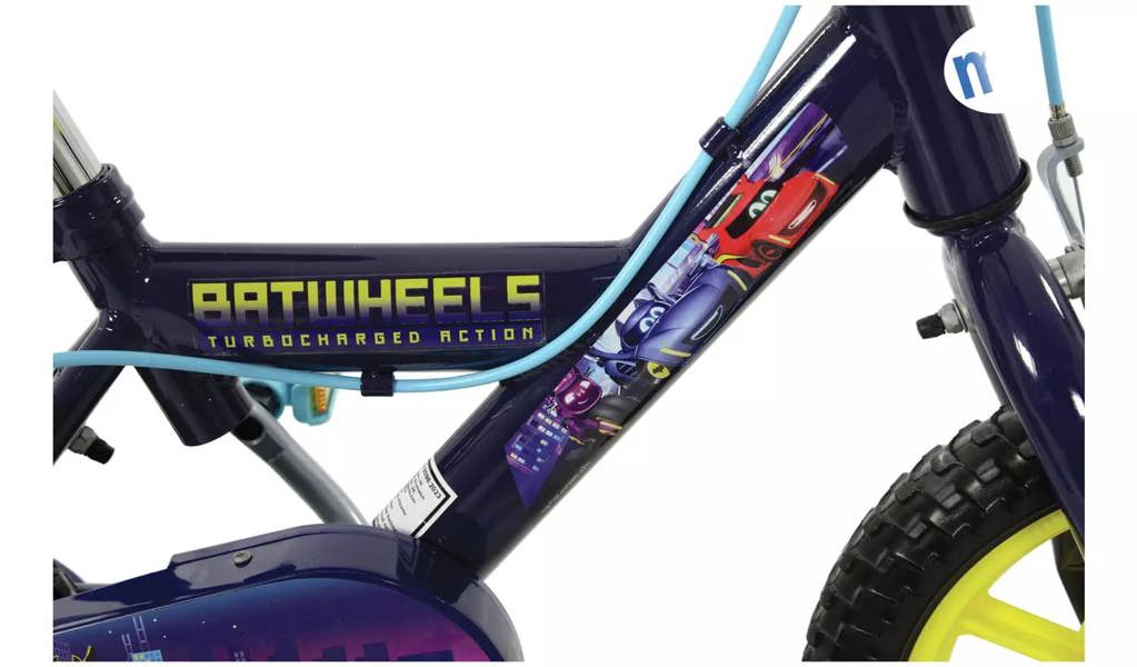 Batman Batwheels My First 12in Kids Bike - Black