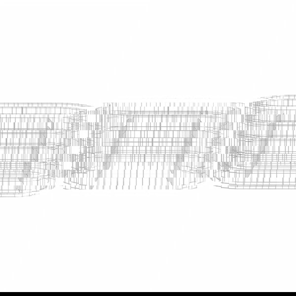 Berkfield Gabion Raised Bed Galvanised Iron 200x100x50 cm