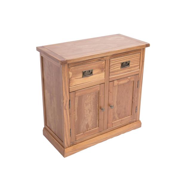 Cabinet Bits Tirolo Lacquered 2 Drawer 2 Door Sideboard Brass Drop Handle