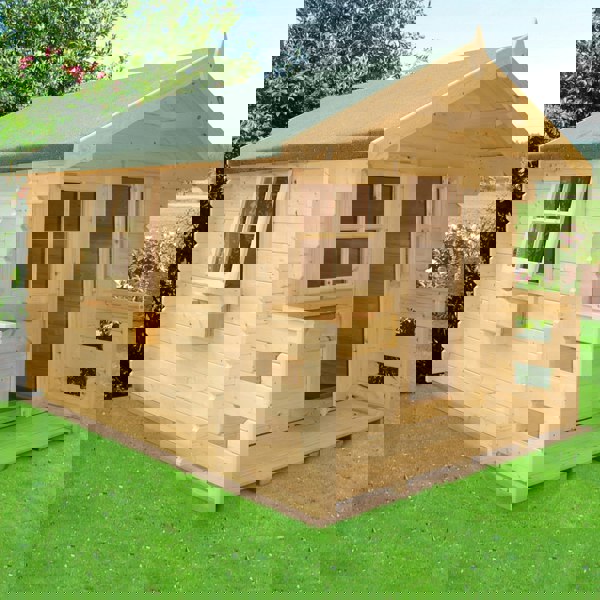 Shire 8x8 Salcey Playhouse with 28mm Cladding