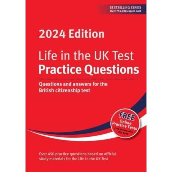 Life In The UK 2024 The British Citizenship Test 3 Book Set - Practice Questions, Study Guide