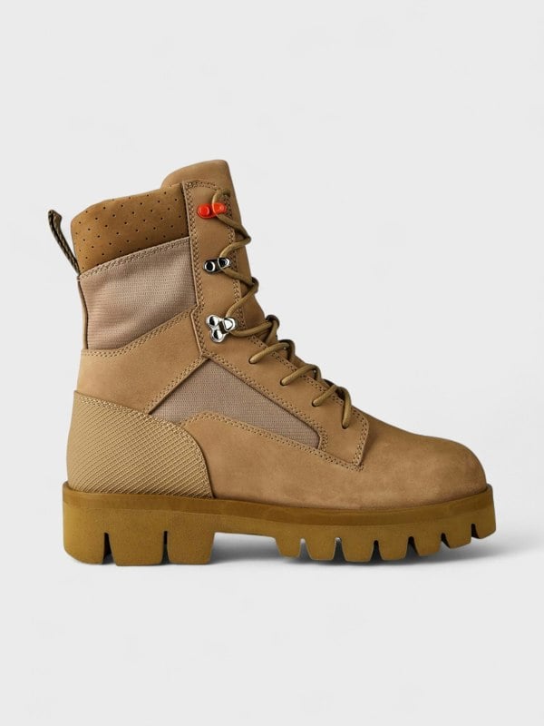 Heron Preston Military Boots Biege