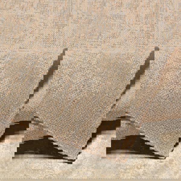 Livabliss Tuareg-Vintage Beige Ivory Traditional Boho In- & Outdoor Jute-Look Rug