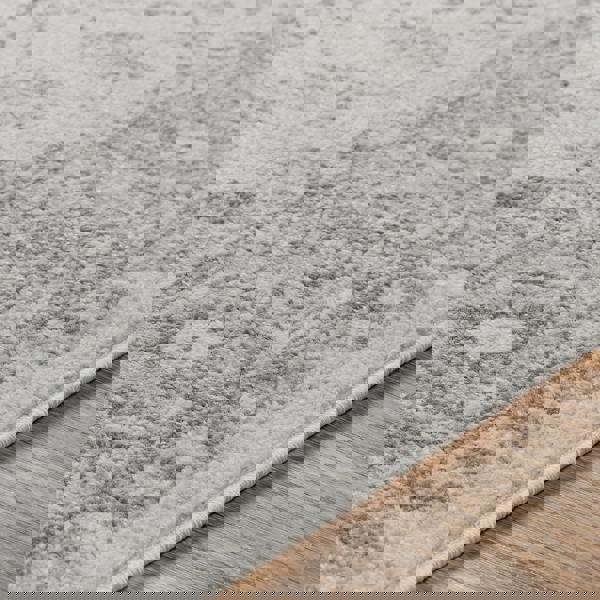 Livabliss Chester-Vintage Grey White Traditional Boho Rug