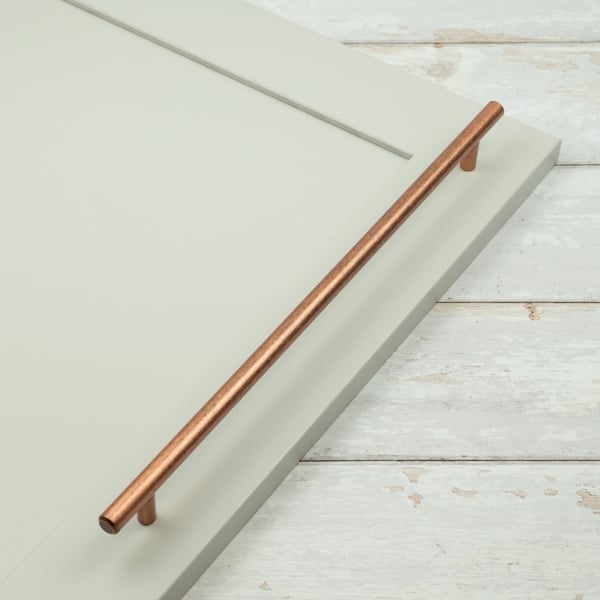 Handle & Home Antique Copper Bar Handle
