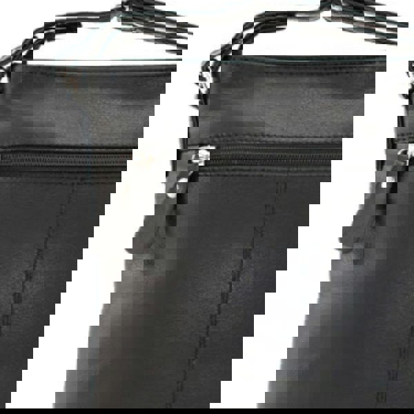 Mala Leather Poppy Floral Large Leather Crossbody Bag