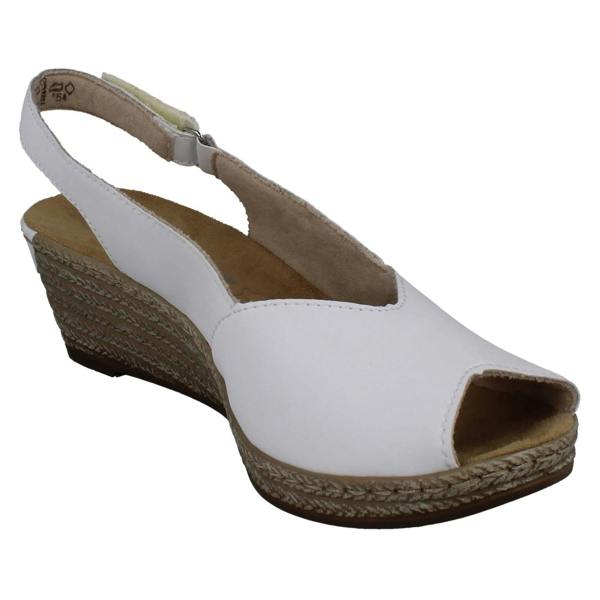 Rieker Ladies Rieker Slingback Wedge Sandals 62462