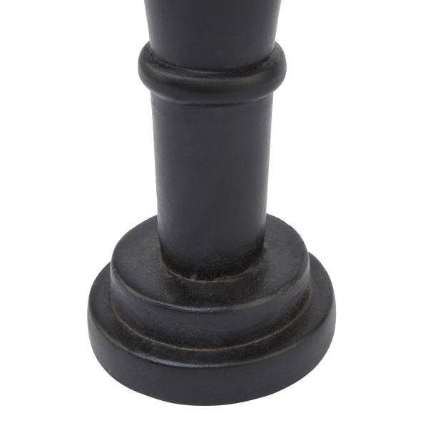 Hill Interiors Wooden Nutcracker Ornament - Black