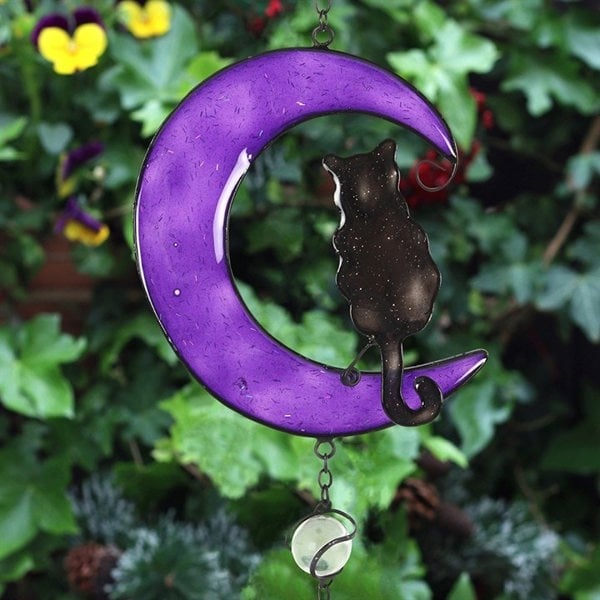 Serano Black Cat Windchime