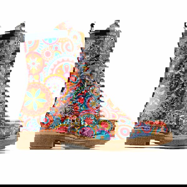 Embassy London Traveller - Signature - Women's higher shaft leather boot with laces and zip