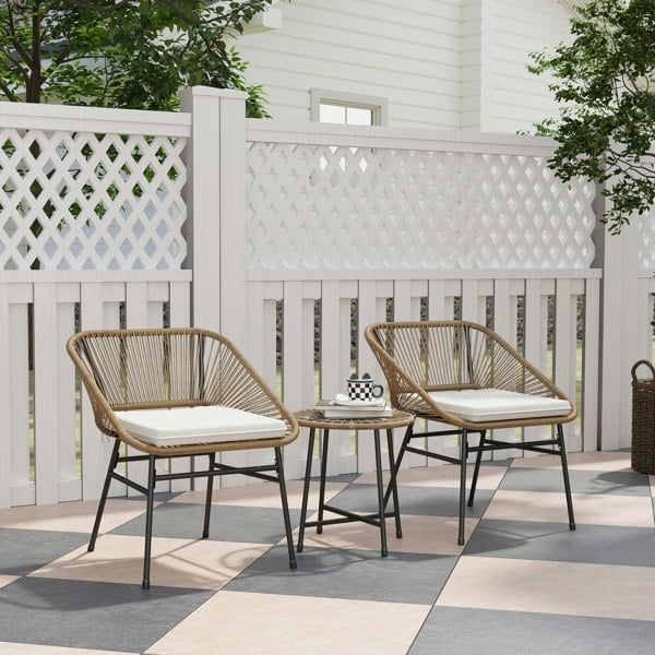Rattan Bistro Set
