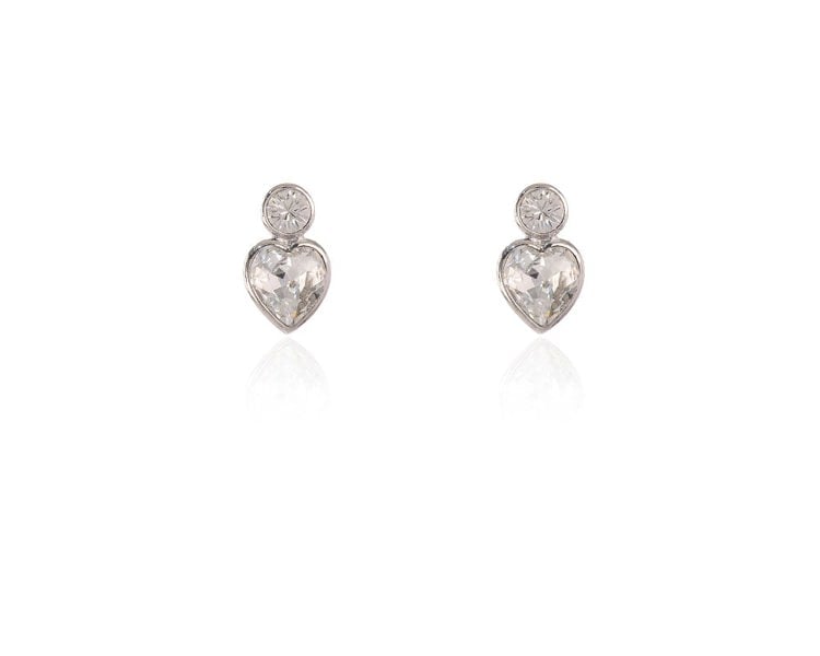 Cachet London Posy Simple Silver Earrings