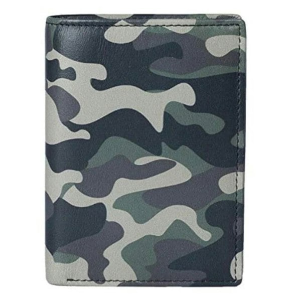 Mala Leather Camo Leather RFID Card Wallet