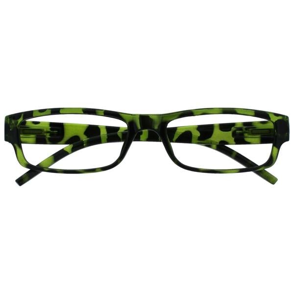 ATEK +1.0 Reading Glasses Lightweight Unisex UV Reader Green