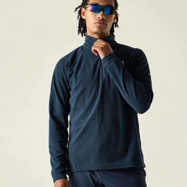 Dare 2B Mens Freethink II Fleece Top - Navy/Navy Blue - 