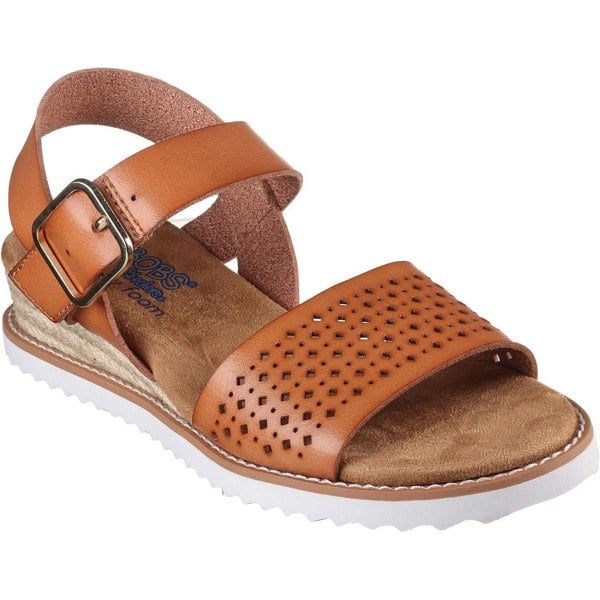 Skechers BOBS Desert Kiss - Sunny Flair Women's Sandals in Luggage
