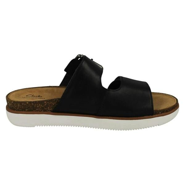 Clarks Ladies Clarks Unstructured Adjustable Mule Sandals Elayne Ease