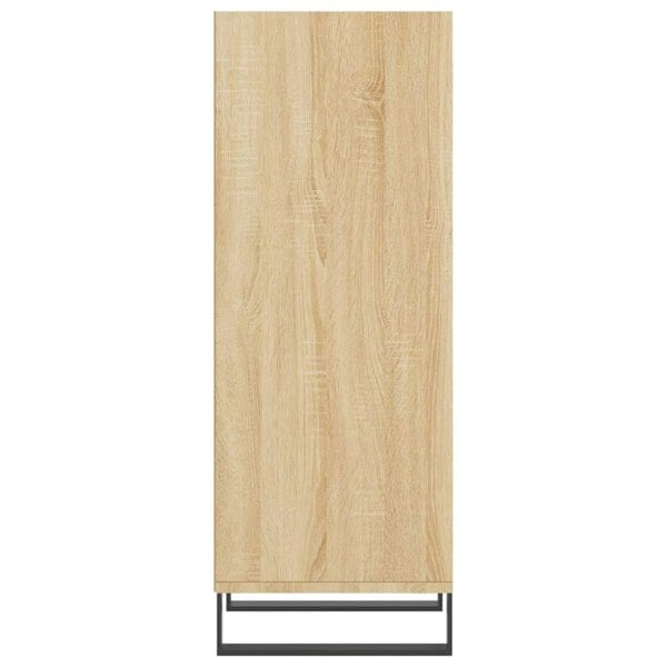 Berkfield Sideboard Sonoma Oak 34.5x32.5x90 cm Engineered Wood