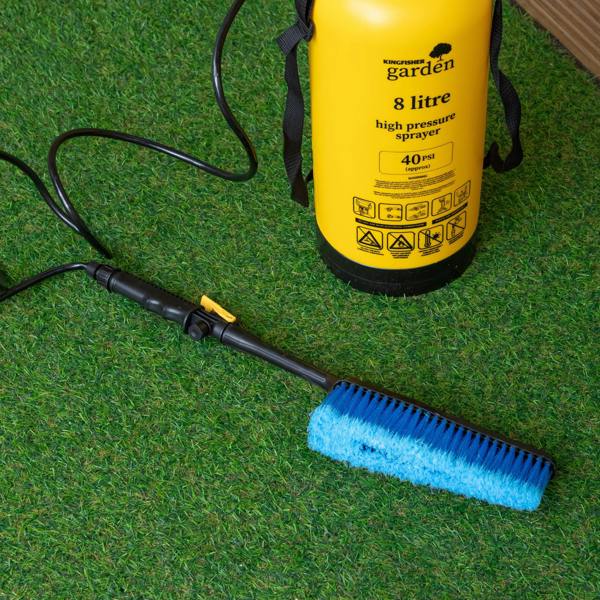 Samuel Alexander 8 Litre High Pressure Garden Sprayer/Cleaner Weed Killer Grass/Lawn Bike Car