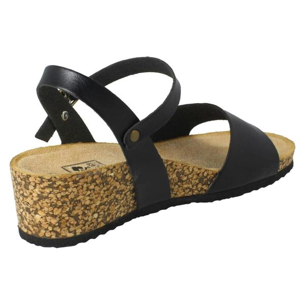 Down to Earth Ladies Down To Earth Wedge Heeled Summer Sandals F12088