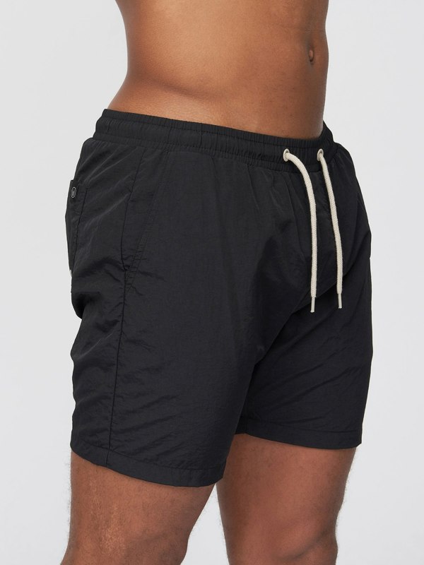 Duck and Cover Gathport Swim Shorts Black