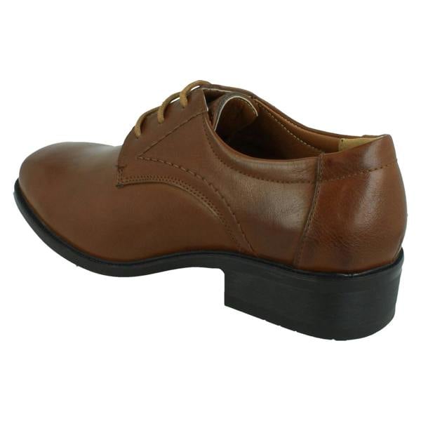 Spot On Boys Low Heel Lace Up Smart Shoes N1157