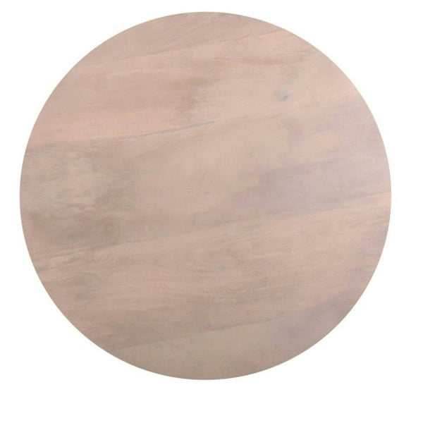 IH Design Carlester Cane And Wood Round Coffee Table