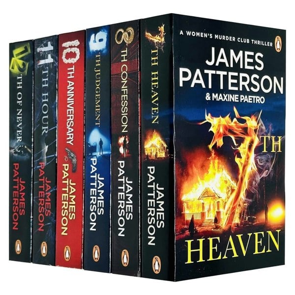 Womens Murder Club 13 Books Collection Set by James Patterson Books 7-19