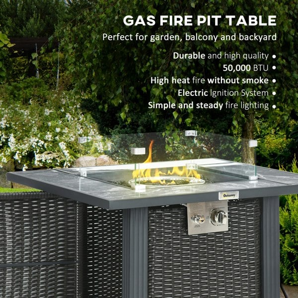 Wicker Fire Pit