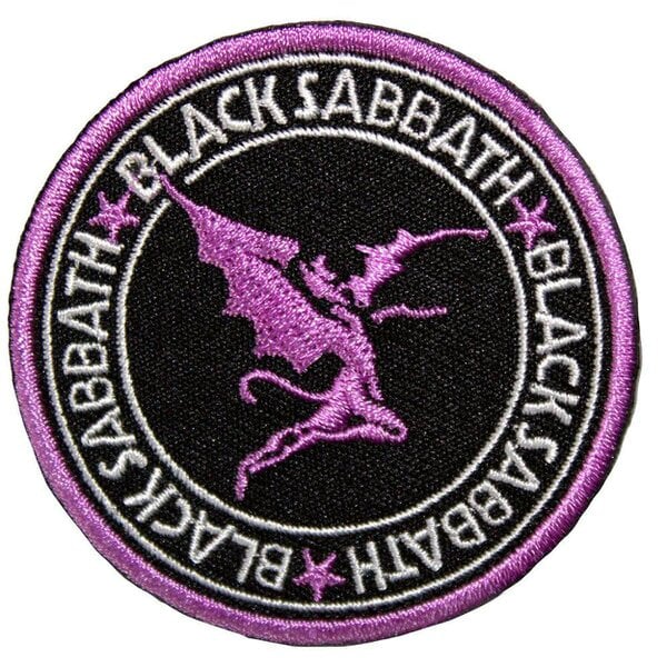 Black Sabbath Daemon Circle Woven Patch