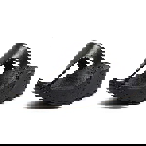 FitFlop Womens Black Lulu Sandals