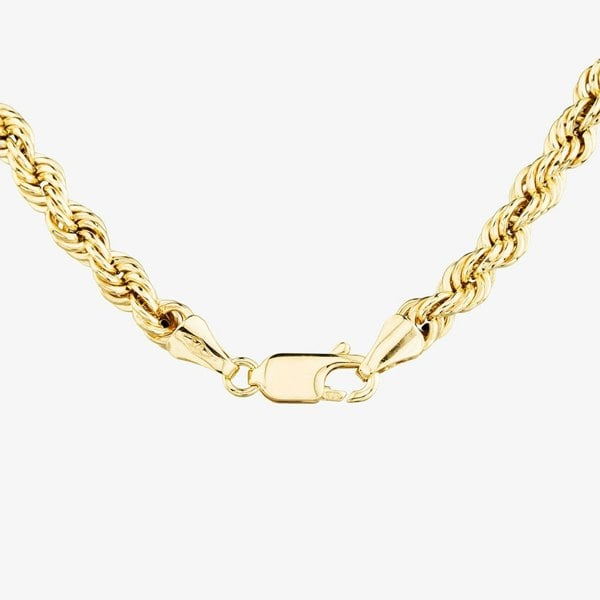 T. H. Baker 9ct Yellow Gold 18 Inch Rope Chain HLRP-420-9Y-18